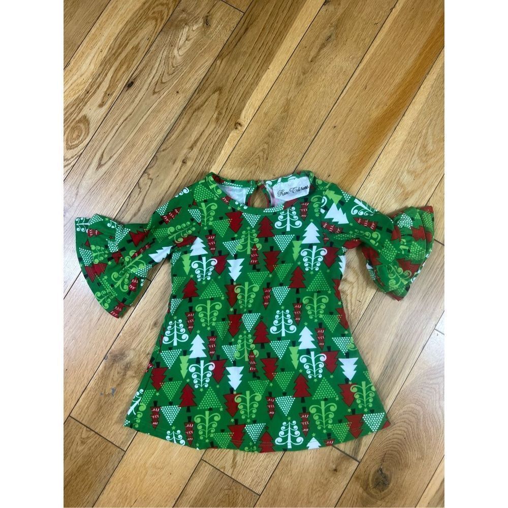 Rare Editions Girls Christmas Dress Size 3/6m